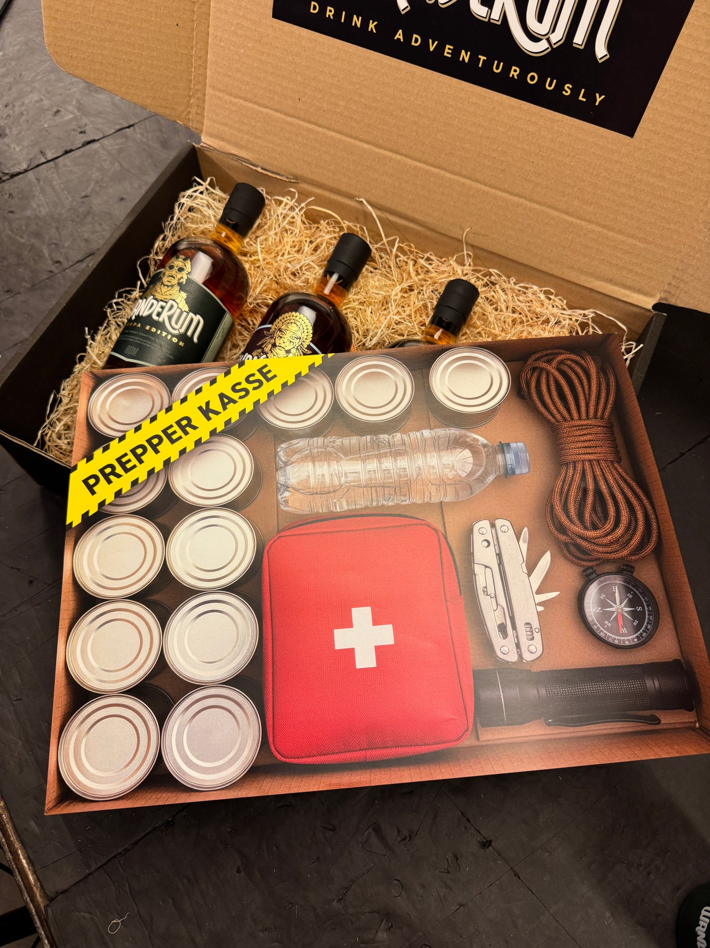 Gaveæske med 1 valgfri flaske